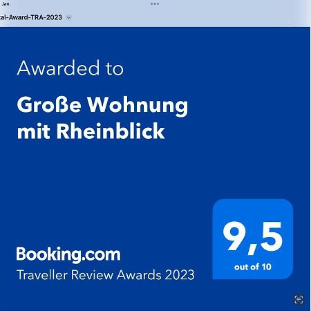Grosse Wohnung Mit Rheinblick Boppard Luaran gambar