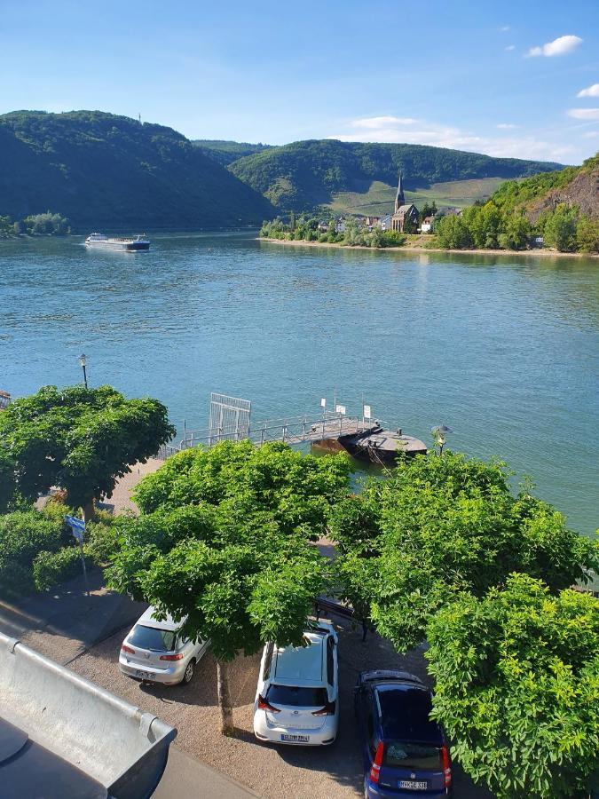 Grosse Wohnung Mit Rheinblick Boppard Luaran gambar