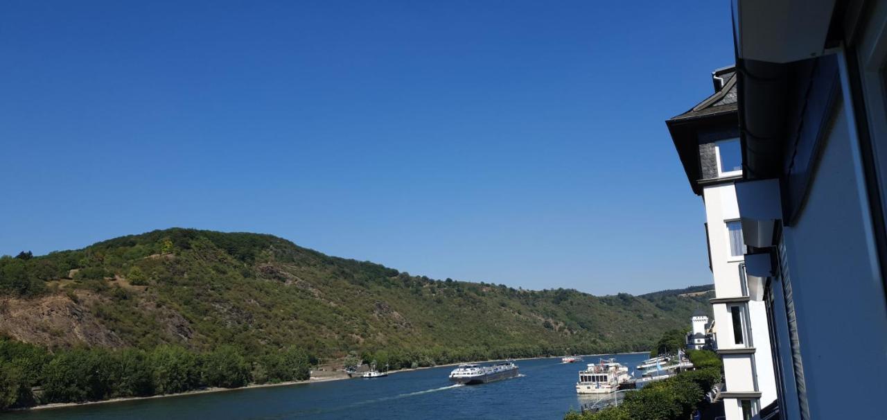 Grosse Wohnung Mit Rheinblick Boppard Luaran gambar