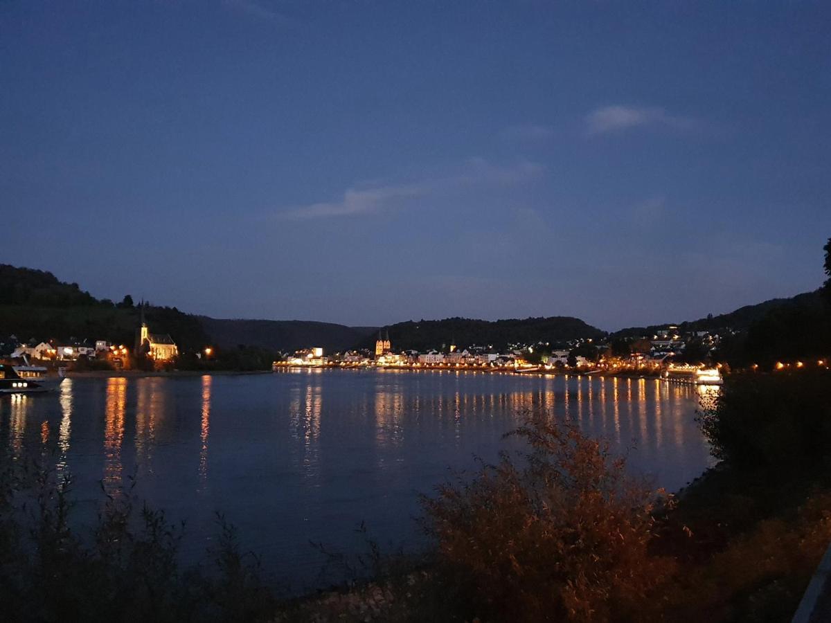 Grosse Wohnung Mit Rheinblick Boppard Luaran gambar