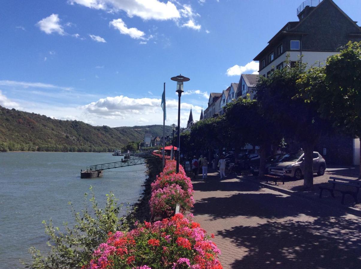 Grosse Wohnung Mit Rheinblick Boppard Luaran gambar