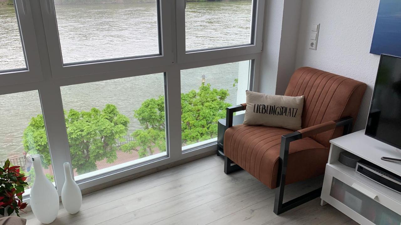 Grosse Wohnung Mit Rheinblick Boppard Luaran gambar
