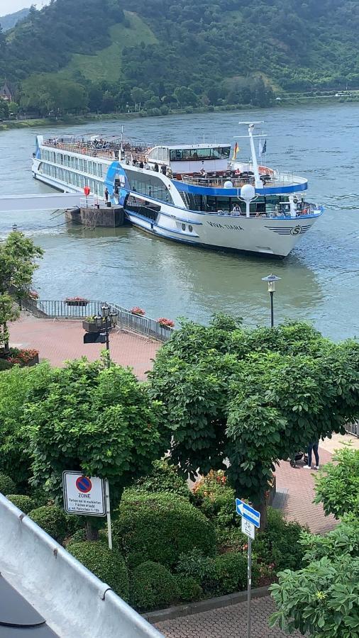 Grosse Wohnung Mit Rheinblick Boppard Luaran gambar