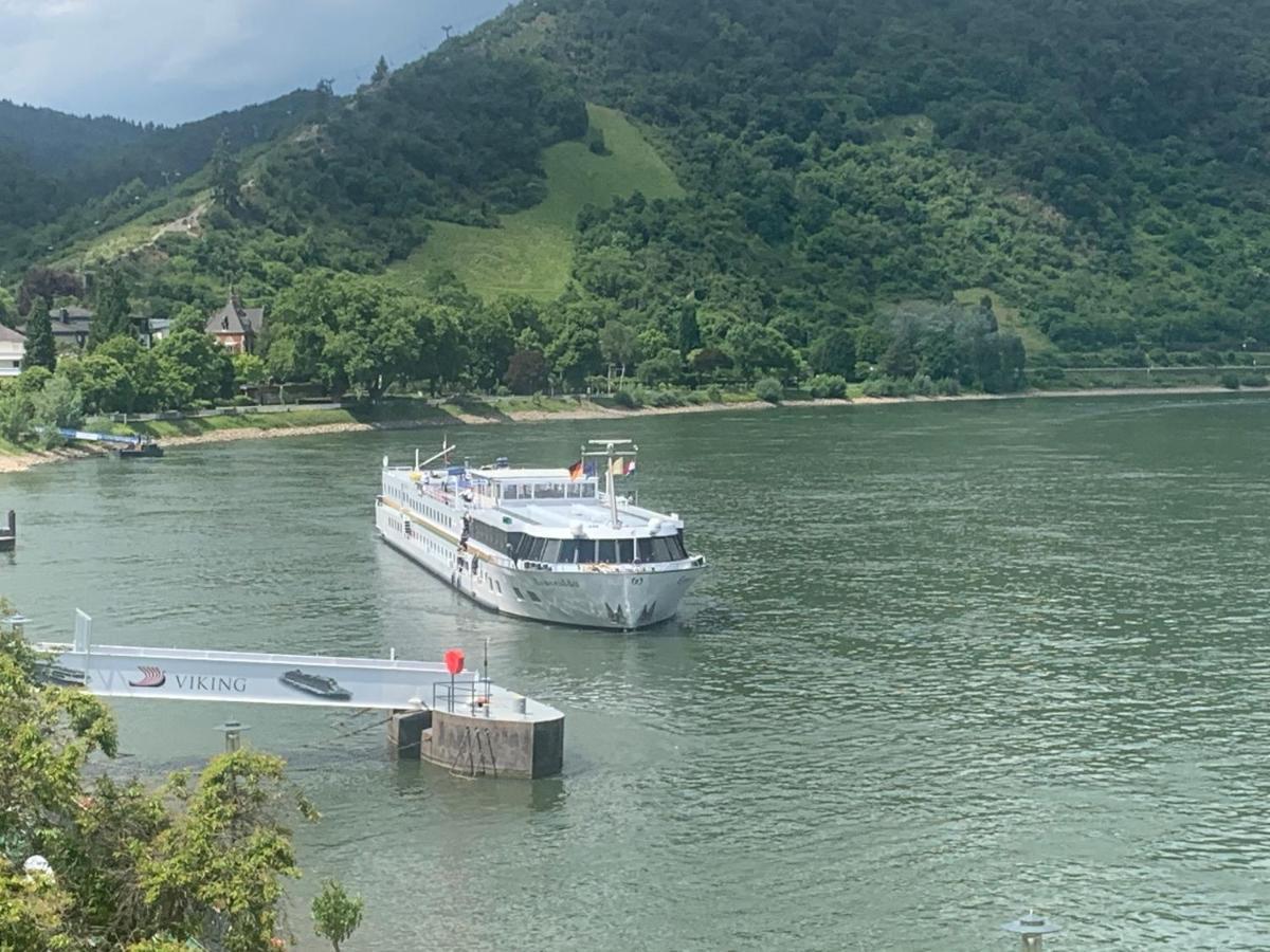Grosse Wohnung Mit Rheinblick Boppard Luaran gambar