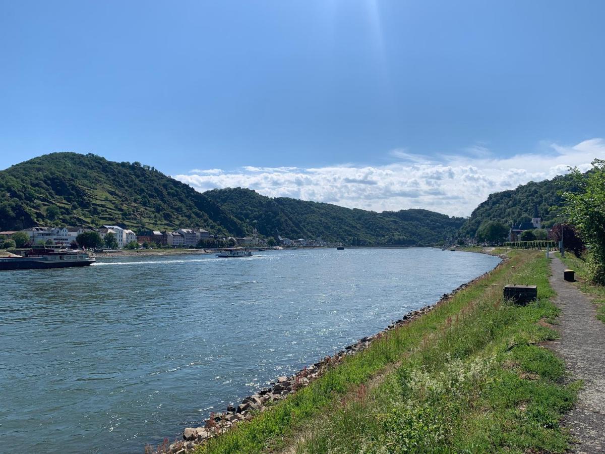 Grosse Wohnung Mit Rheinblick Boppard Luaran gambar