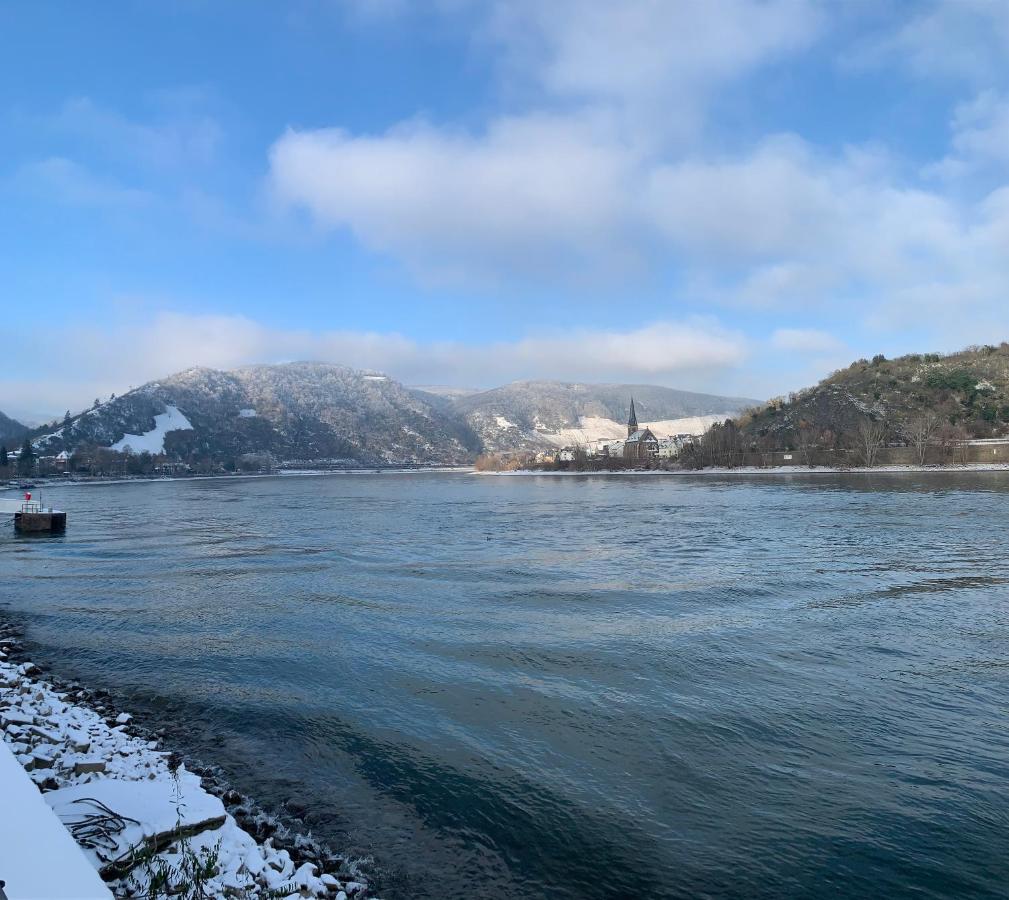 Grosse Wohnung Mit Rheinblick Boppard Luaran gambar