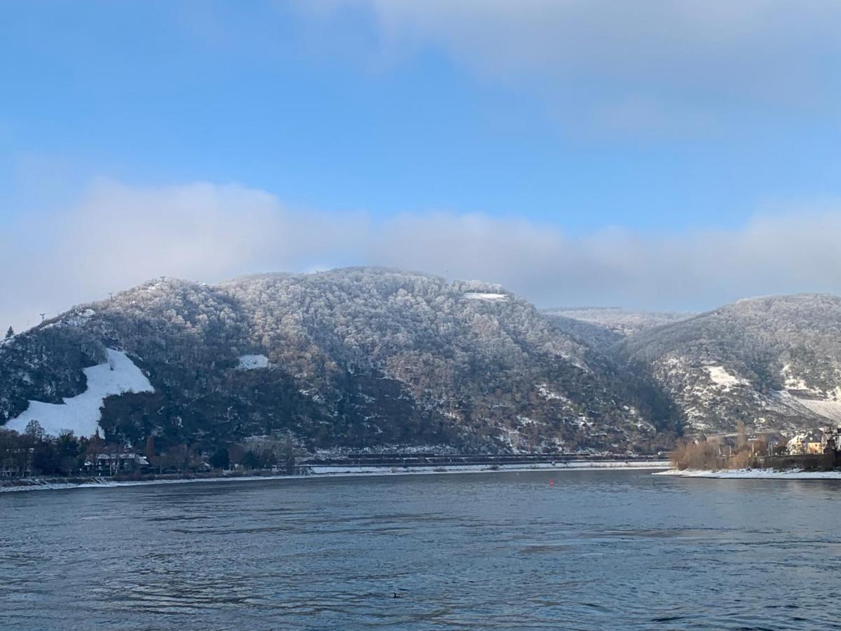 Grosse Wohnung Mit Rheinblick Boppard Luaran gambar